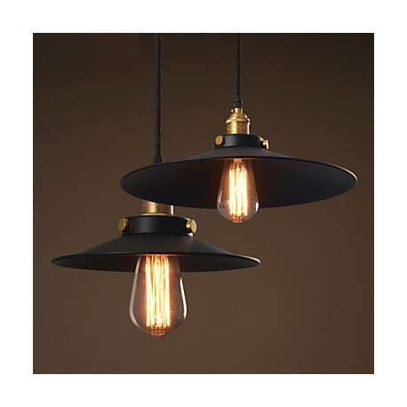 European Style Retro Classic Pendant Lights Dining Room Metal Art Droplight Give 40w Bulb Diameter 36CM