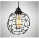 E27 Edison Pendant Light Lamp Chandelier Wire Cage Hanging Ceiling Lampshade