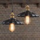 Retro Classic European Style Pendant Lights Dining Room Metal Art Droplight Give 40w Bulb Diameter 42CM