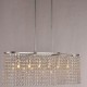 Max 40W Modern/Contemporary Crystal / Bulb Included Electroplated Pendant Lights Living Room / Dining Room / Study Room/Office