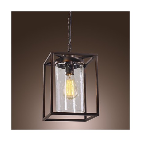 Max 40W Traditional/Classic / Vintage / Lantern Mini Style / Bulb Included Electroplated Pendant LightsLiving Room / Bedroom / D