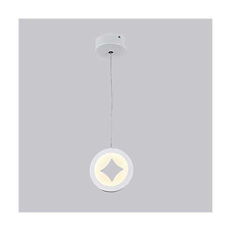 Acrylic Delicate 9W Led Pendant Lamp