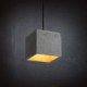 E27 220V 18*15CM 15-20㎡Contemporary And Contracted Personality Retro Cement Pendant Lamp Led Light