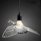 50cm Creative Modern Fashion Decoration Stainless Steel Bird Bird Droplight Lamp LED