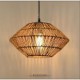 Vintage Rope Made Pendant Light with One Light