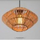 Vintage Rope Made Pendant Light with One Light