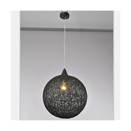 American country ball type creative paper rattan Chandelier