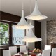 12w Trumpet LED Pendant Lights Dining Room LED Droplight Acrylic Chandelier AC85-265V