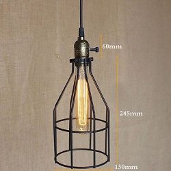 American Village Industrial Retro Small Chandelier