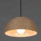 E27 30*15CM Line 1M Restore Ancient Ways The Nordic Idea Semicircle Chimney Hand Hemp Rope Personality Droplight Led