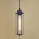 Rustic Wrought Iron Chandelier Light Pastoral Flute