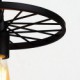 Loft Retro Restaurant Bar Pendant Lamps American country wrought iron chandeliers industrial style wheel