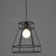 E27 5-15㎡ 28*30CM Geometrical Line Diamond Wrought Iron Chandelier Pendant Lights LED Modern/Contemporary