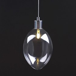 1.5W Modern/Contemporary / Traditional/Classic Chrome Metal Pendant LightsLiving Room / Bedroom / Dining Room / Study Room/Offic