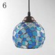 15CM Simple Fashion Marcelo G Glass Chandelier Restoring Ancient Ways Light Lamp LED