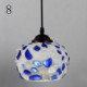 15CM Simple Fashion Marcelo G Glass Chandelier Restoring Ancient Ways Light Lamp LED