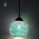 15CM Simple Fashion Marcelo G Glass Chandelier Restoring Ancient Ways Light Lamp LED