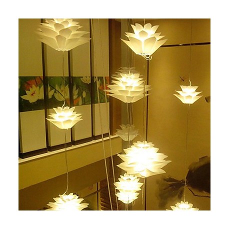 35CM PP Lotus Modern Personality Decoration Droplight Light Lamp LED