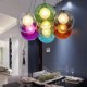 G4 220V 12CM Creative The Nordic Color Restoring Ancient Ways Goldfish Bowl Glass Creative Droplight Lamp Led Light