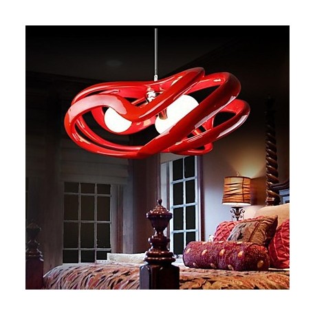 MAX 40W Modern/Contemporary Painting Resin Pendant Lights Living Room / Bedroom / Dining Room / Study Room/Office / Kids Room / 