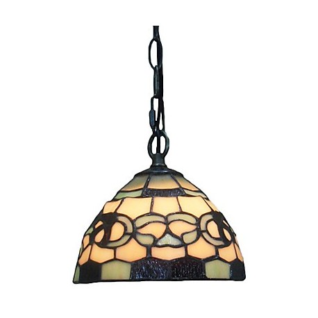 1 Light Pendant Light with Glass Shade