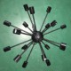 North American-Style Minimalist Radial 18 Light Chandelier