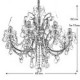 Elegant Crystal Chandelier with 8 Lights