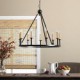 MAX:60W Country Mini Style Painting Metal Chandeliers Bedroom / Dining Room / Entry / Hallway