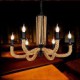 Retro Rope Chandelier Personality Iron lamp