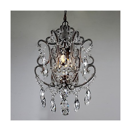 Modern Chandelier New Design Vintage Chandelier Loft Crystal Light Fixture Lustre Hallway Hanging Lamp