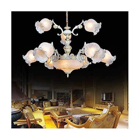 Traditional/Classic / Vintage / Retro Painting Metal Chandeliers Living Room / Bedroom / Dining Room / Study Room/Office / Hallw