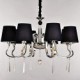 40 Traditional/Classic Bulb Included Nickel Metal Chandeliers Living Room / Dining Room