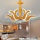 Pastoral Creative Led Acrylic Living Room Lamps