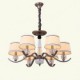 Crystal Chandeliers 6 Lights Fashion Painting Metal 220V