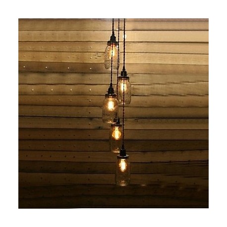 The North American Country Style Of american Art Bottle Chandelier