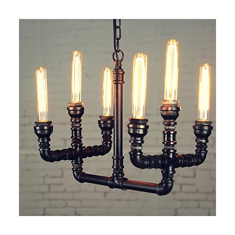 Chandeliers Mini Style Rustic/Lodge/Retro Living Room/Bedroom/Dining Room/Study Room/Office Metal