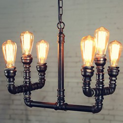 Chandeliers Mini Style Rustic/Lodge/Retro Living Room/Bedroom/Dining Room/Study Room/Office Metal