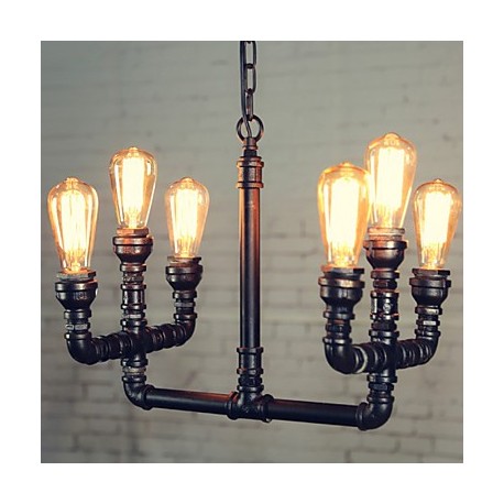 Chandeliers Mini Style Rustic/Lodge/Retro Living Room/Bedroom/Dining Room/Study Room/Office Metal