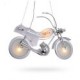 Motorcycle lamp Cartoon lighting Boy Bedroom lamp Personality Children Room lamps