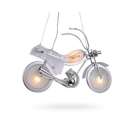 Motorcycle lamp Cartoon lighting Boy Bedroom lamp Personality Children Room lamps