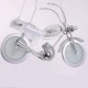 Motorcycle lamp Cartoon lighting Boy Bedroom lamp Personality Children Room lamps