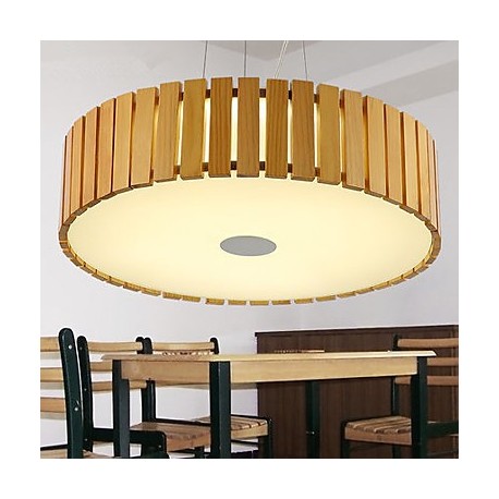 Chandeliers Mini Style / Bulb Included Lantern Bedroom / Study Room/Office / Kids Room / Game Room Wood/Bamboo