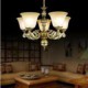 Chandeliers Five Lights 220V Bronze European Retro Classic