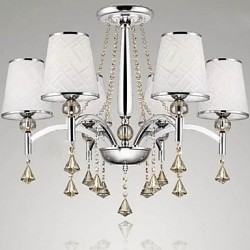 40w Modern/Contemporary Crystal Chrome Metal Chandeliers Bedroom / Dining Room / Study Room/Office / Hallway