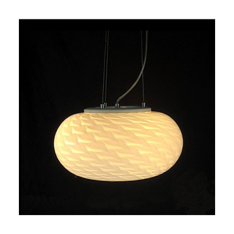 Modern Minimalist Carved milky White Chandelier lamp