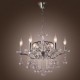 Elegant Crystal Chandelier with 6 Lights