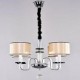 Modern Minimalist Living Room Chandelier Lighting Cloth Art Crystal Chandelier