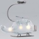 Simple Children Room lamp Cartoon Glass Helicopter lamp