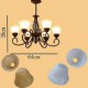 60W Rustic/Lodge / / Vintage / Retro Metal ChandeliersLiving Room / Bedroom / Dining Room / Kitchen / Study Room/Office 