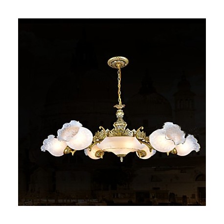 Traditional/Classic / Vintage / Retro Bronze Metal Chandeliers Living Room / Bedroom / Dining Room / Study Room/Office / Hallway